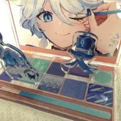 原神　フリーナ　コスメ風アクリルジオラマ