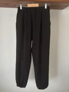 OPAQUE.CLIP ストレッチジョーゼット ジョグイージーパンツ