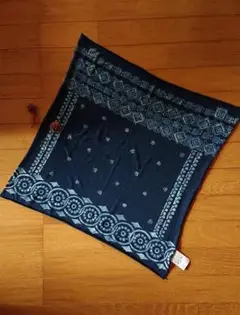 45rpmインデイゴ花柄 パッチワークバンダナワンピース・サイズ０ 45rpmインデイゴ花柄 パッチワークバンダナワンピース・サイズ0