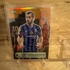 topps chrome UCC ヘンリク・ムヒタリアン インテル /25