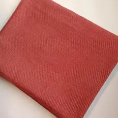 カントリー　赤の先染め布 110cm×92cm