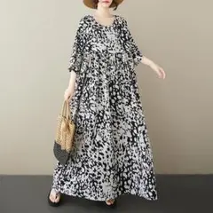 ワンピース マキシワンピース レディース ワンピ 大きいサイズワンピース 09#