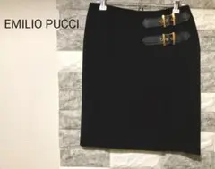 EMILIO PUCCI / エミリオプッチ サイドベルト スカート 36