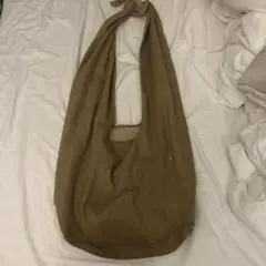 ground cover tsuno ショルダーバッグ Ground Cover Tsuno Crossbody Shoulder Tote Bag in Beige NEW