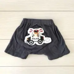 パトカー柄 ベビーボトムス 60cm