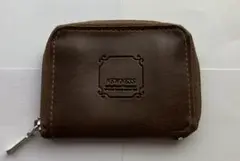 【日本製】小銭入れ ブラウン