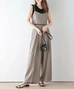 La-gemme ビスチェ&ワイドパンツセットアップ