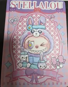 ラブブノート 紫とピンク色