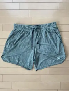 new balance ニューバランス　ショートパンツ 2XL グリーン　緑