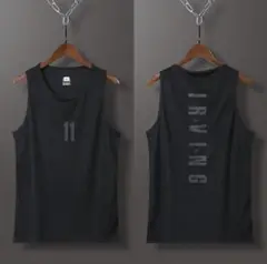 新品未開封 XL カイリーアービング タンクトップ　ブラック 黒 NBA マブス