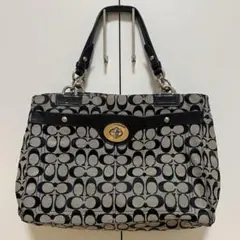 コーチ/coach ハンドバック 35x25x11㎝ 購入額約4万円 発送料込み