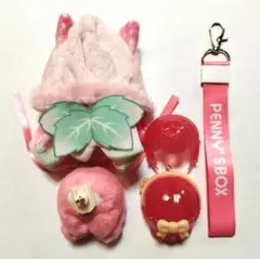 PENNY'S BOX　アンティーユ　可愛いプチ　苺苺猫　イチゴ猫　フェイス欠品