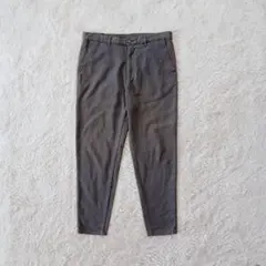 テーパードパンツ カジュアル ストレート シンプル カラーパンツ ストレッチ