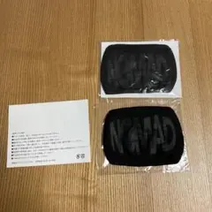 NOMAD ブラック　マスク　2枚セット　ライブグッズ