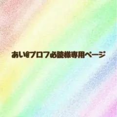 ⚠️専用ページ⚠️