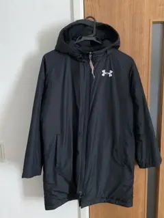 Under Armour ジュニア向けブラック ベンチコート YLG