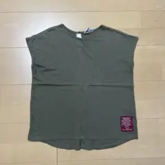 NEEDLE WORKS 後スナップT ノースリーブ　120