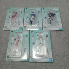 一番くじ　学園アイドルマスター　Ｈ賞　アクリルスタンド　５個セット