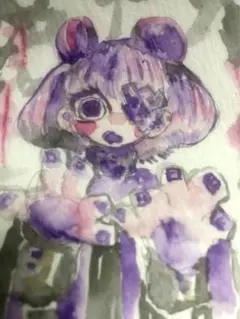 手書きイラスト　オリキャラ