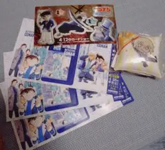コナンクイズラリー　しおり3枚　未来屋書店
