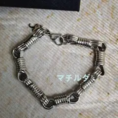 RAF SIMONS ブレスレット　シルバー