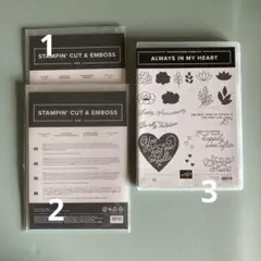 ダイ、スタンプ詰め合わせ