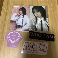 ME:I 1st アルバム WHO I AM タワレコ トレカ 佐々木心菜