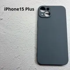 iPhone15 Plus ケース　グレー