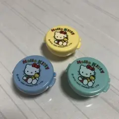 キティーちゃん　お弁当調味料入れ３個