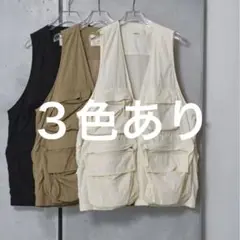 todayful Nylon Pocket Vest ナイロンポケットベスト