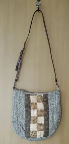 パッチワークデザイン ショルダーバッグ