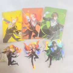 アイナナ オケナナ　SSP ステッカー、カードコレクション　大和、三月、ナギ