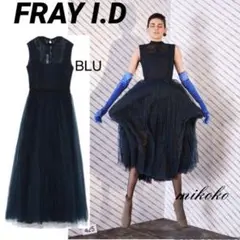 FRAY I.D /美品♡ドット&レースドレス
