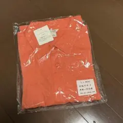 LLBEAN エルエルビーン　オレンジ　リネン長袖シャツ