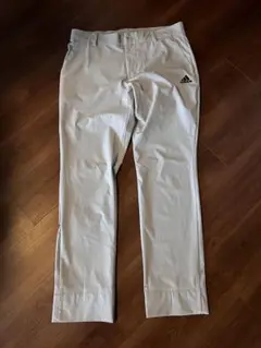 メンズadidasゴルフパンツグレーホワイト