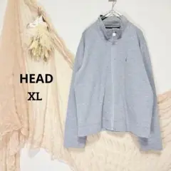ヘッド HEAD 【LL】 ジップアップジャケット トレーナー スタンドカラー