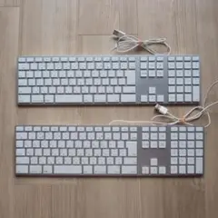 Apple アップル 純正 USBキーボード A1243　2個セット