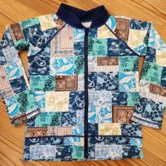 OCEAN & GROUND パッチワークラッシュガード 130