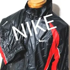 o57. NIKE ウインドブレーカー黒 上下セット
