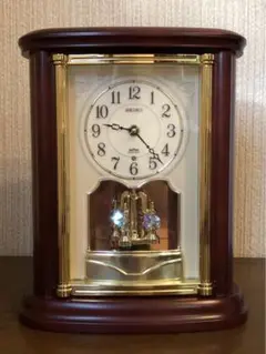 【新品•未使用】SEIKO 電波置き時計 BY227B