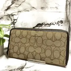 COACH ラウンドファスナー 長財布 4009