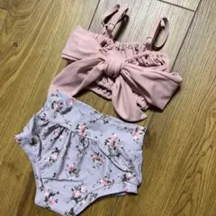 子ども　水着　ビキニ　美品