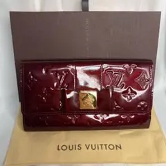 限定品!LOUIS VUITTON ルイヴィトン ヴェルニ 長財布 リボン付