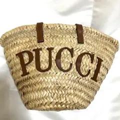 ヒカリさん専用エミリオプッチ　かごバッグ　美品 350119003_9.jpg