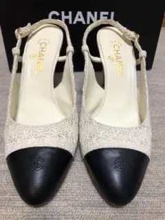 シャネル CHANEL ハイヒール パンプス 25cm