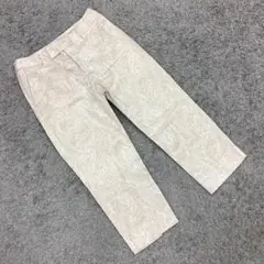 人気柄✨ロペピクニック【S相当】ペイズリー柄 クロップドパンツ/カジュアル