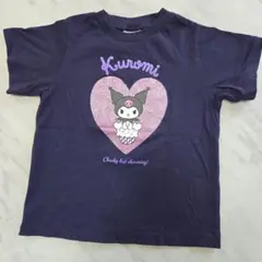 GU　ジーユー　キッズ　ティシャツ　110　クロミ