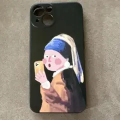 iPhone 14ケース 絵画風デザイン