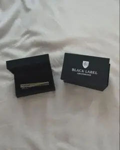ブラックレーベルクレストブリッジ　リバーシブル　ネクタイピン　新品未使用　箱付 ネクタイピン BLACK LABEL CRESTBRIDGE ブラックレーベル