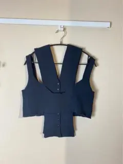 TAN タン ニットビスチェ